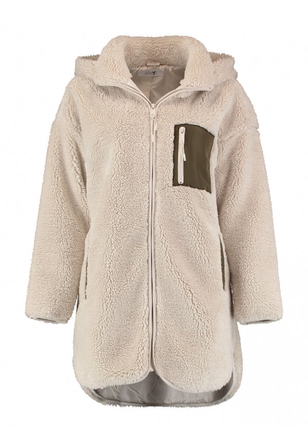 HAILYS Teddy-Jacke 'Te44ddy' FAN-2211055-1-20000